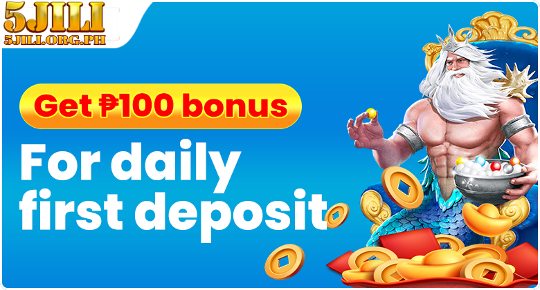 Daily first deposit bonus - 5Jili Casino